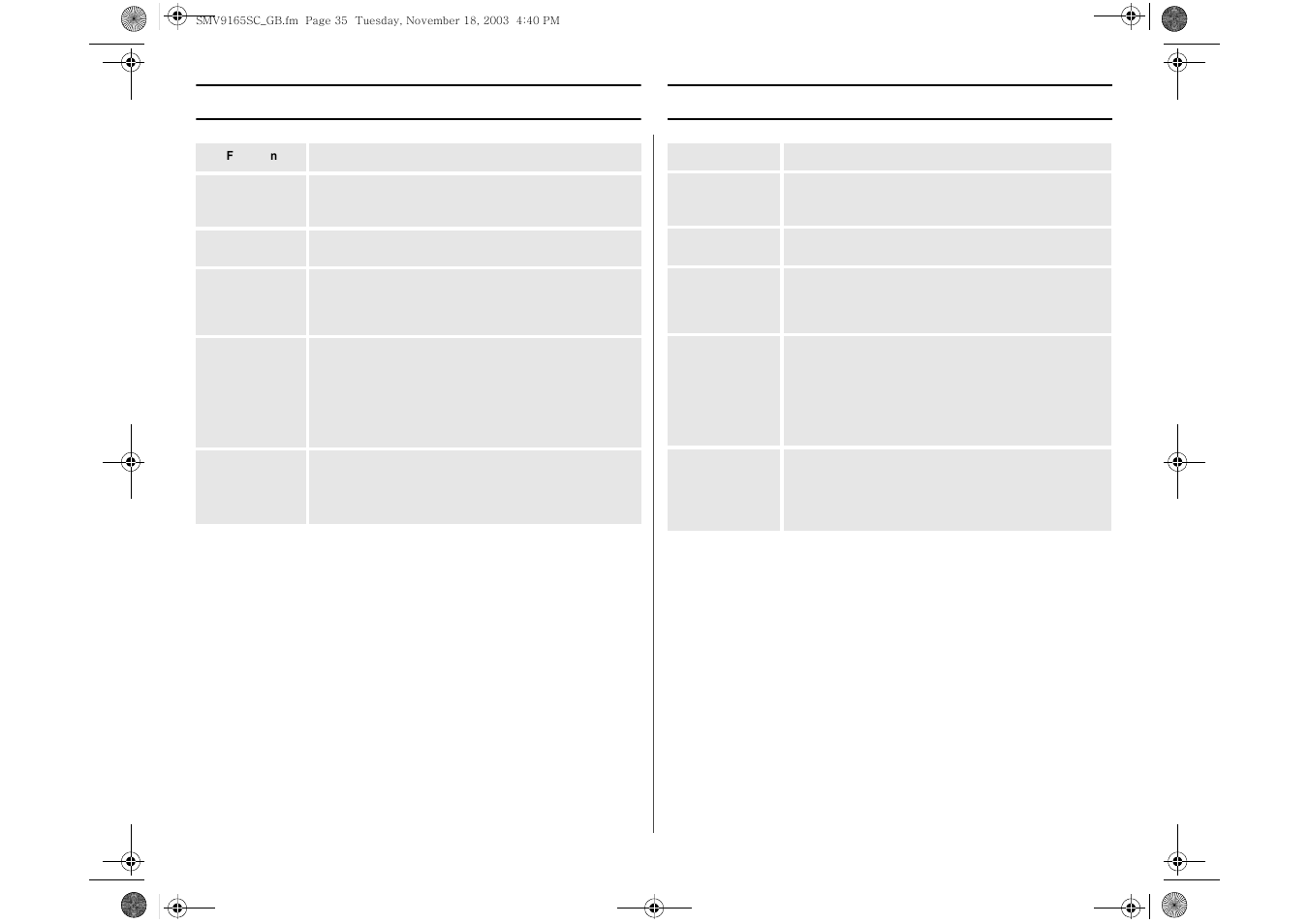 Guía rápida, Quick reference, Guía rápida quick reference | Samsung CC User Manual | Page 35 / 36