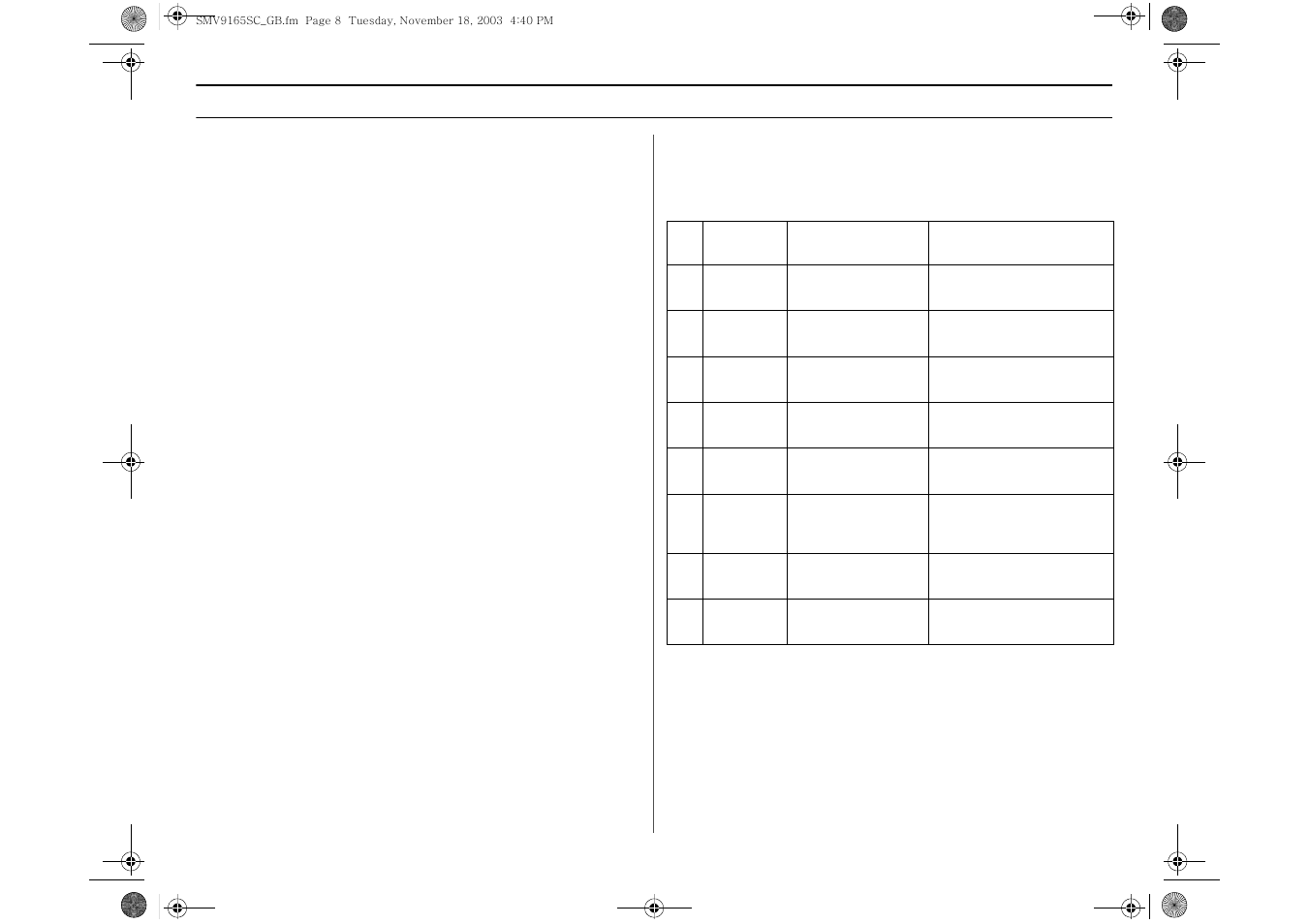 Operation, Turning on the power and selecting a display, Selecting the weight | Selecting the sound, Using the settings feature | Samsung CC User Manual | Page 8 / 36