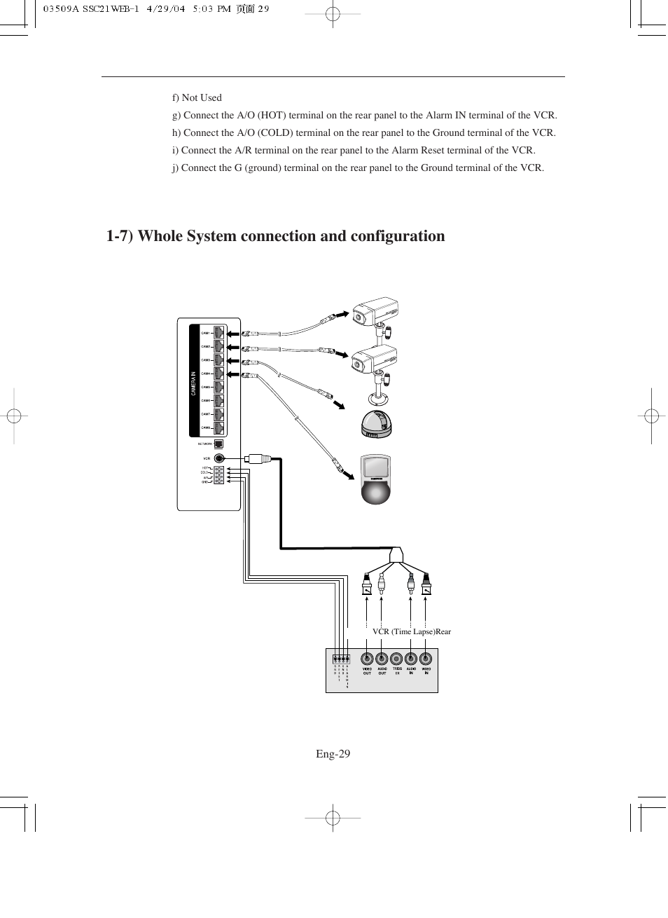 7) whole system connection and configuration | Samsung SMO-211QN User Manual | Page 29 / 112