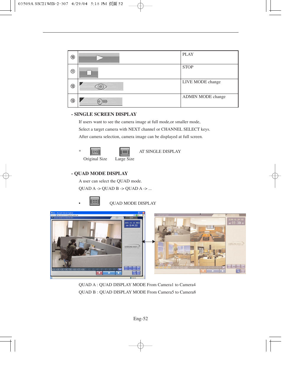 Samsung SMO-211QN User Manual | Page 52 / 112