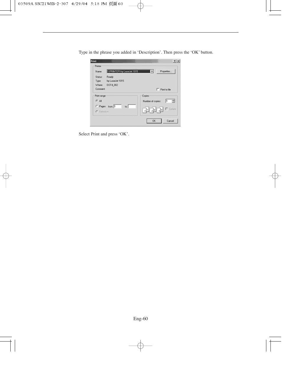 Samsung SMO-211QN User Manual | Page 60 / 112