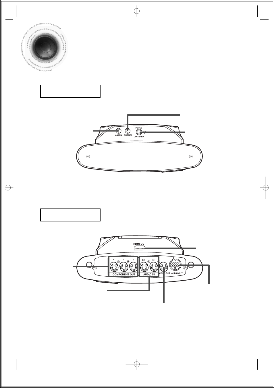 11 description, Top bottom | Samsung HT-DS1000 EN User Manual | Page 12 / 84