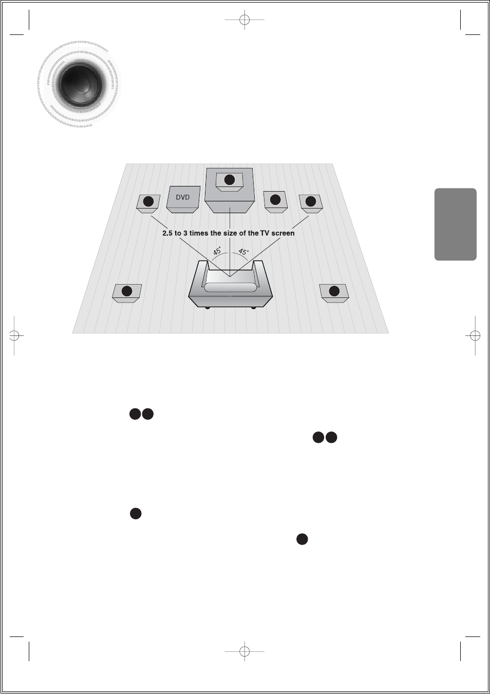 Connections, Connecting the speakers | Samsung HT-DS1000 EN User Manual | Page 17 / 84