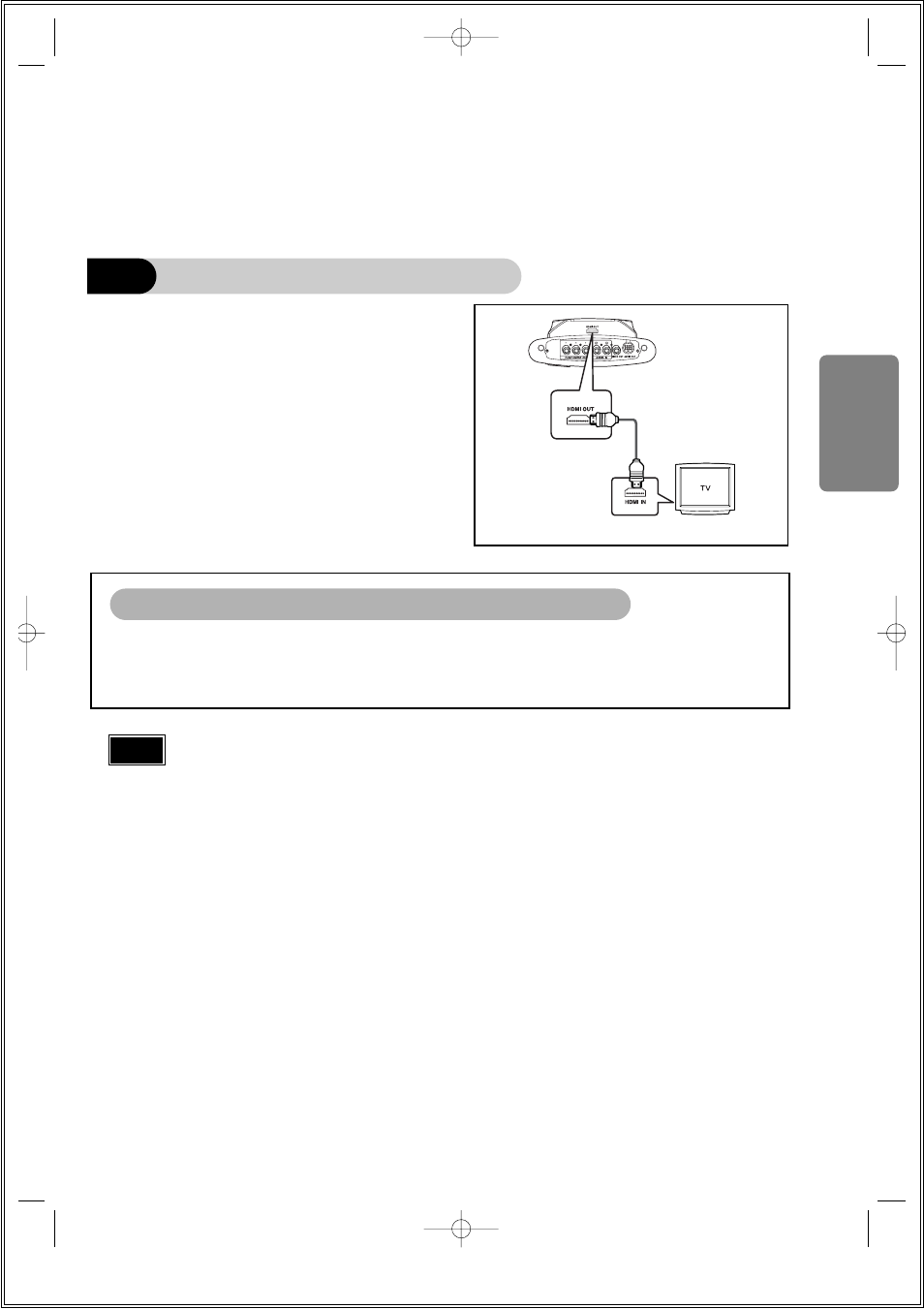 When you connect to hdmi video/audio | Samsung HT-DS1000 EN User Manual | Page 21 / 84