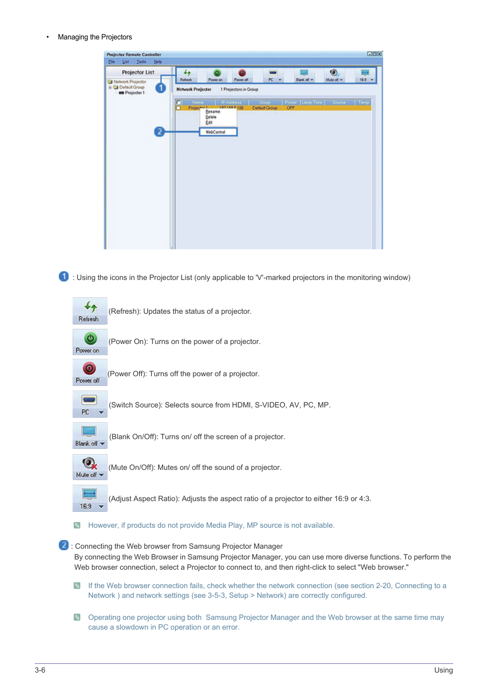 Samsung SP-L331 User Manual | Page 58 / 78