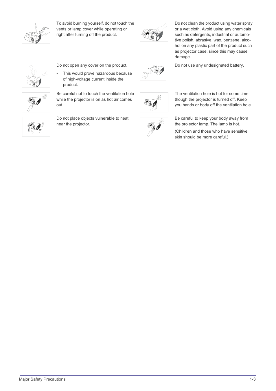 Samsung SP-L331 User Manual | Page 9 / 78