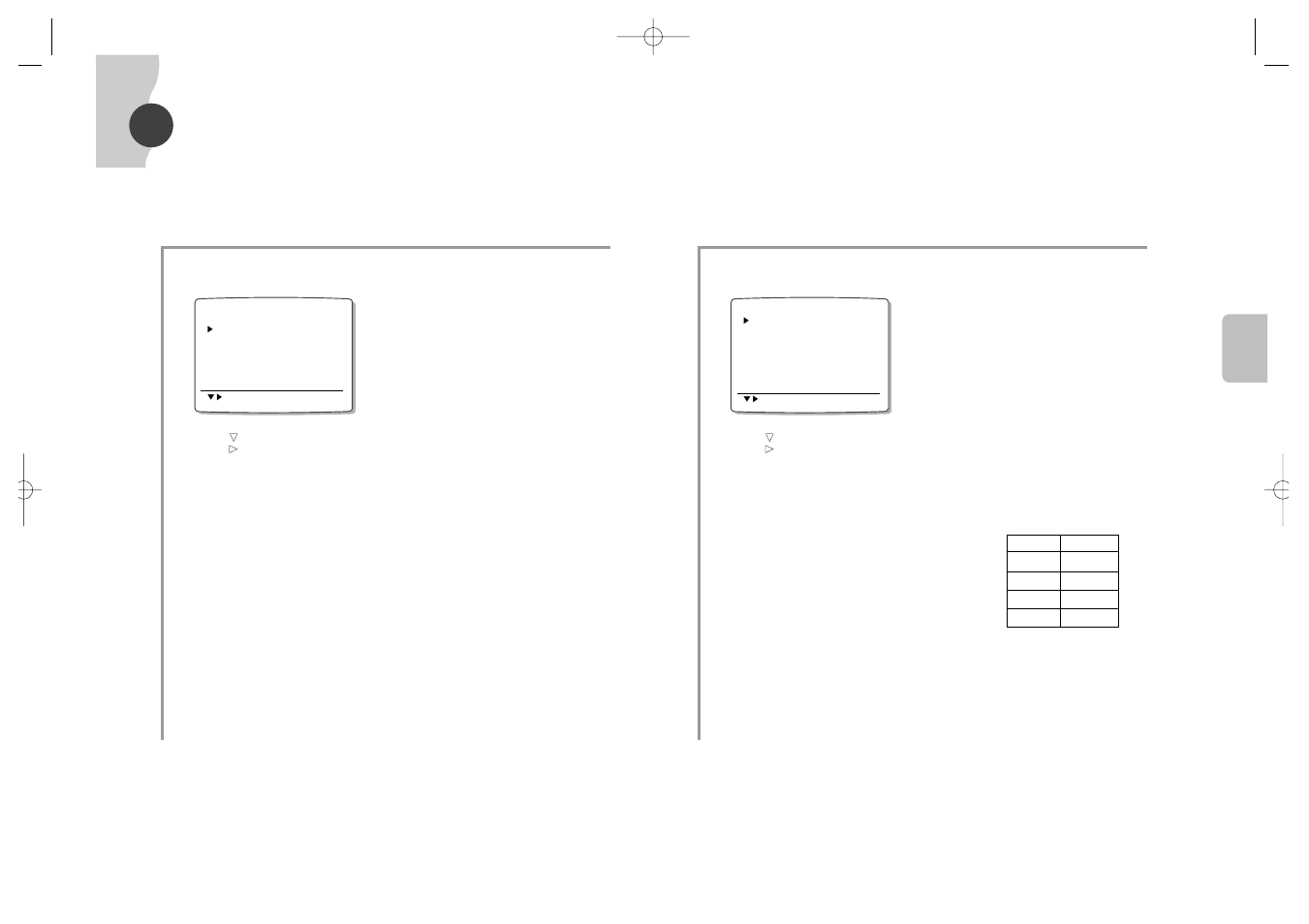 Setting menu, Setting rec mode and vcr mode | Samsung SVR-24JP User Manual | Page 10 / 116