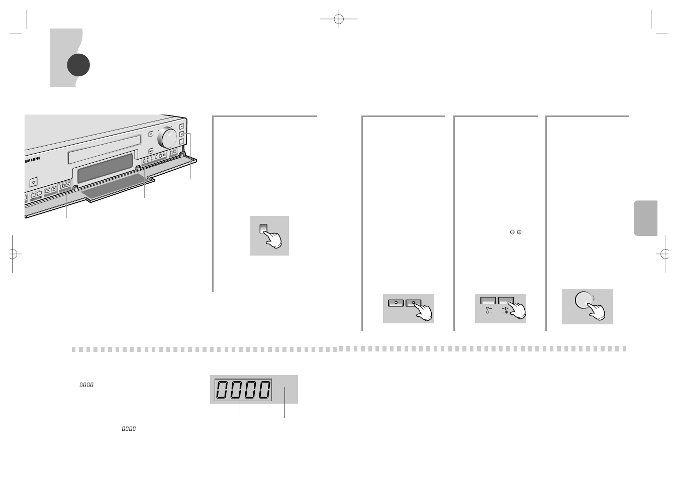 Diferentes tipos de reproducción (cont.), V-lock, Shift | Samsung SVR-24JP User Manual | Page 107 / 116