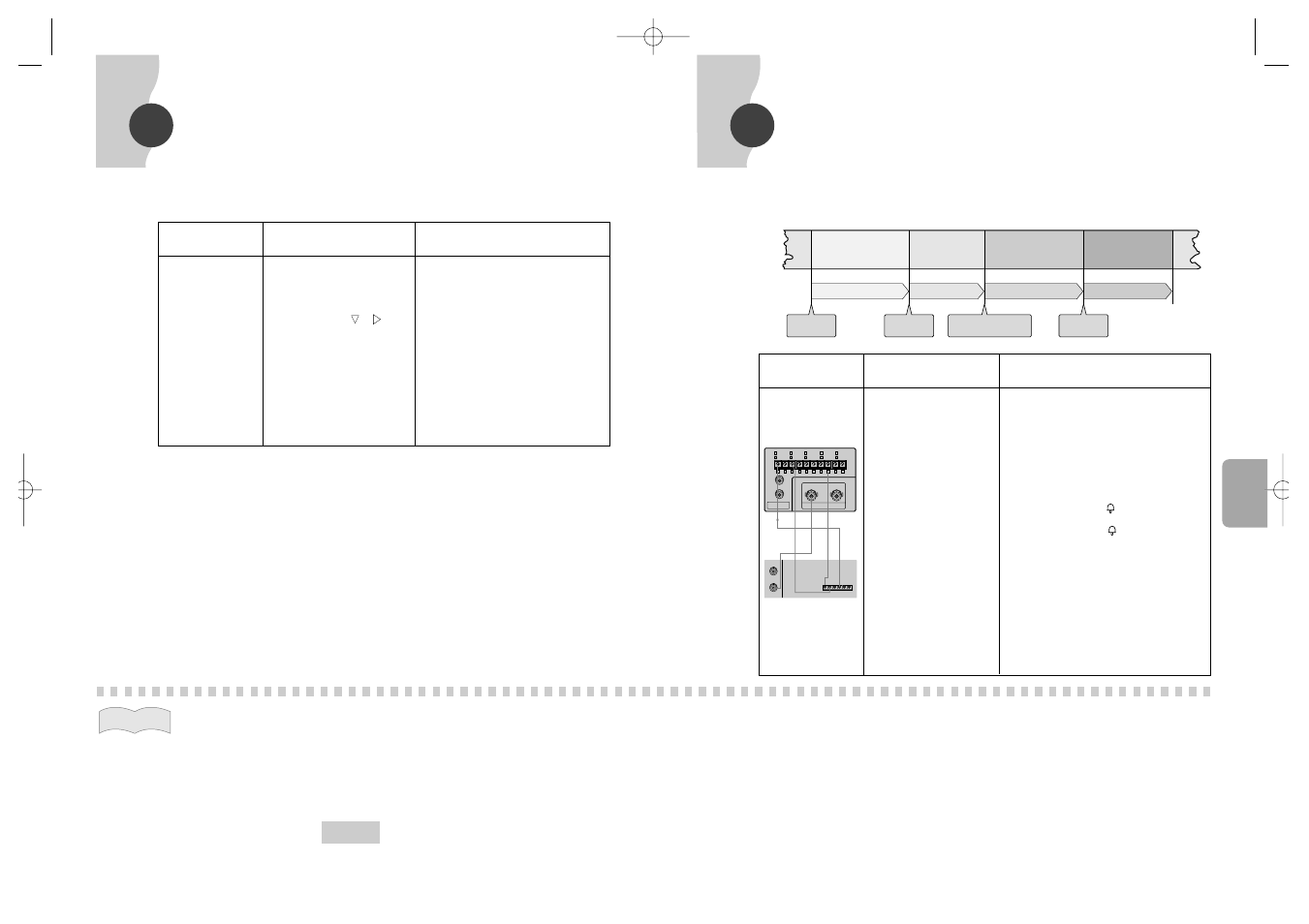 Grabación en serie, Grabación de alarma | Samsung SVR-24JP User Manual | Page 110 / 116