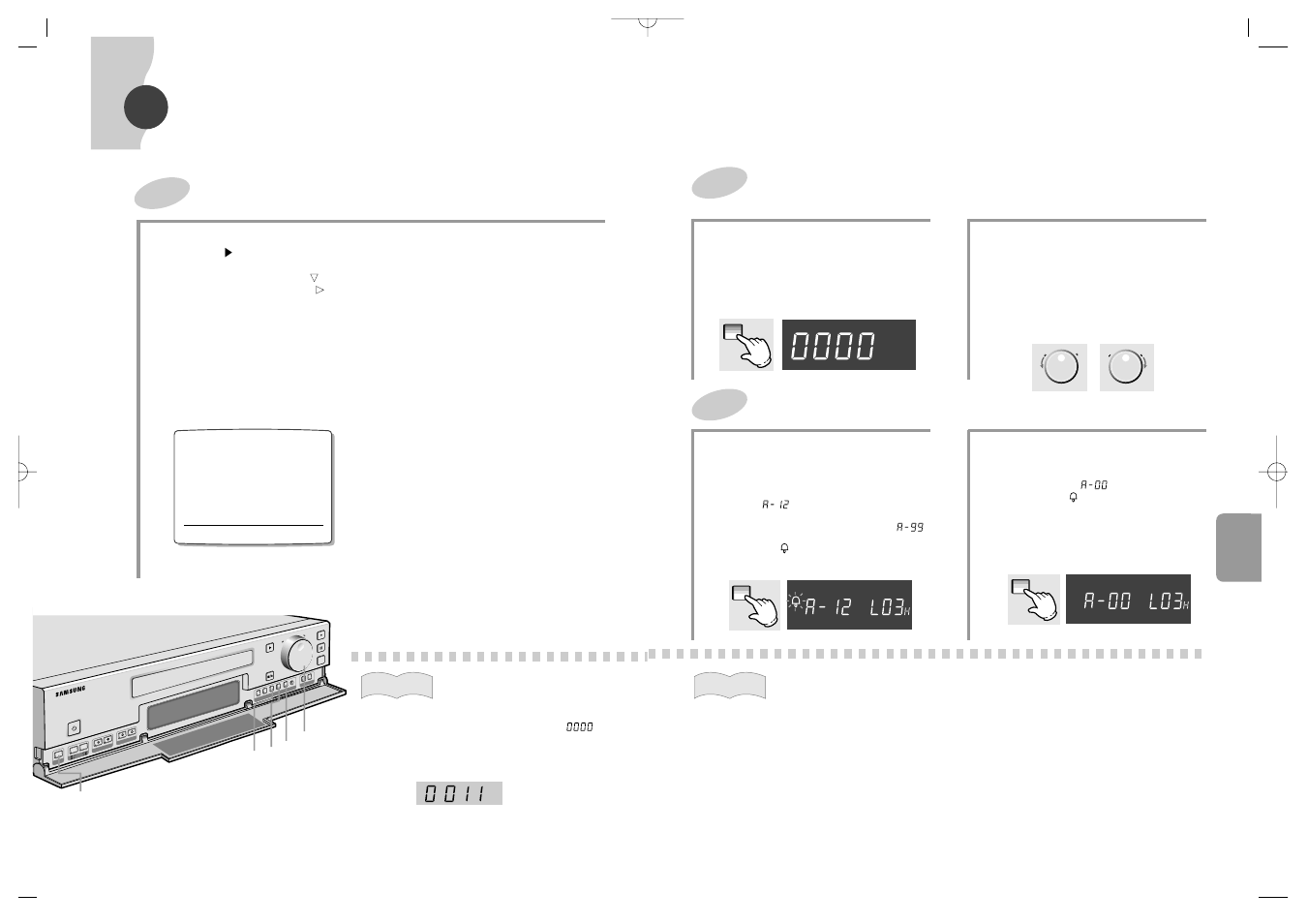 Fonctions d’alarme, Acquittement de l’alarme, V-lo ck | Samsung SVR-24JP User Manual | Page 42 / 116