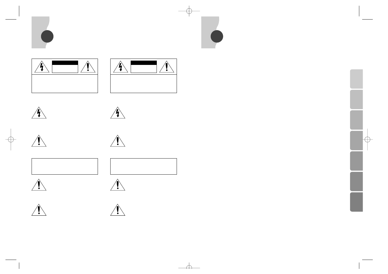 Avvisi di sicurezza sommario, Disimballaggio, Servizio assistenza | Descrizione, Installazione | Samsung SVR-24JP User Manual | Page 73 / 116