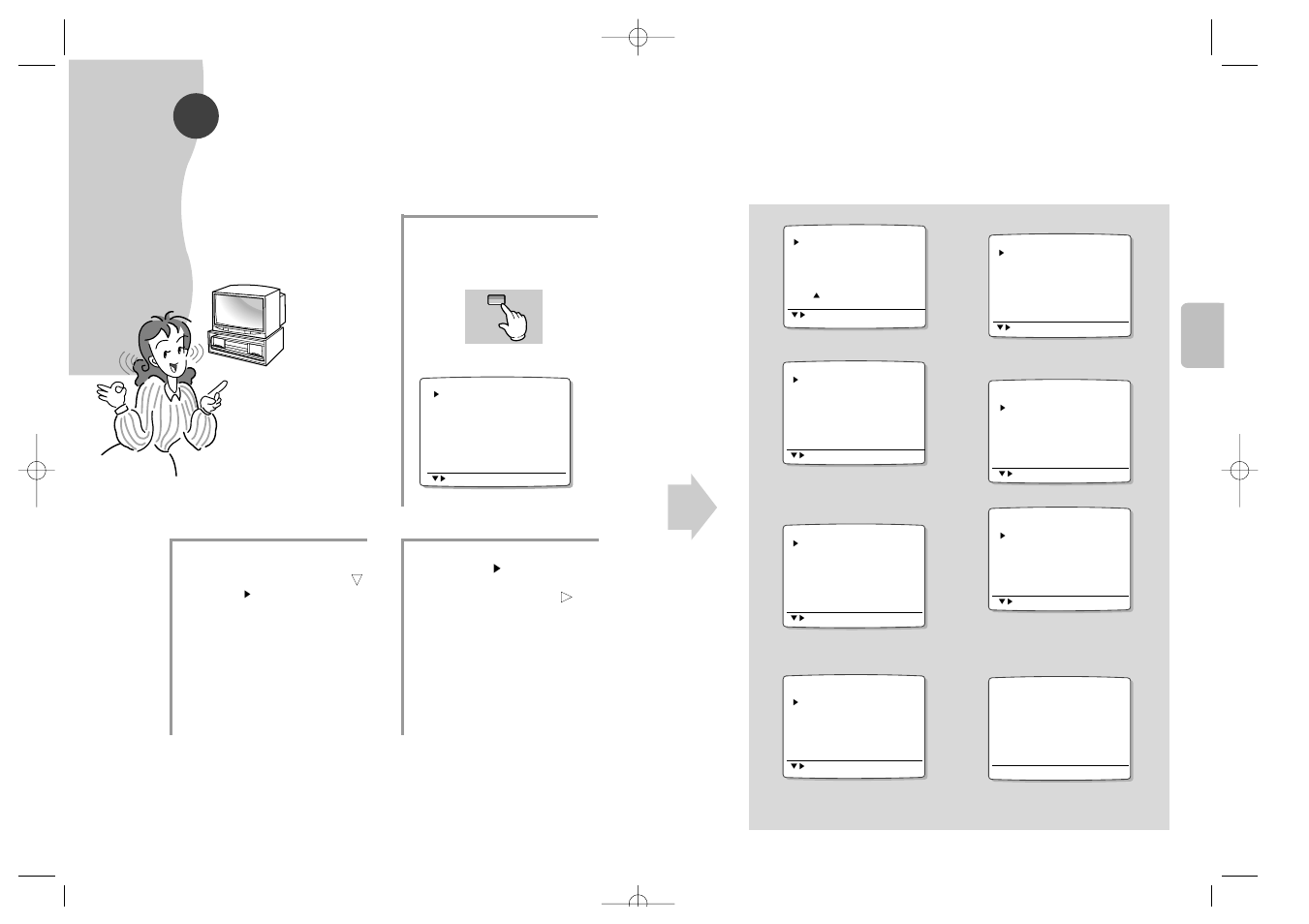 Come impostare il menu | Samsung SVR-24JP User Manual | Page 77 / 116