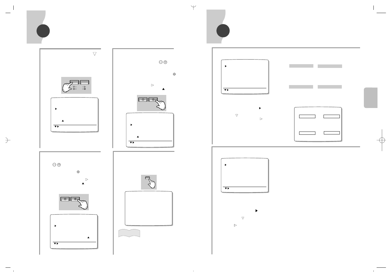 Regolazione dell’orario attuale, Menu di regolazione, Come regolare l’orario attuale | Samsung SVR-24JP User Manual | Page 79 / 116