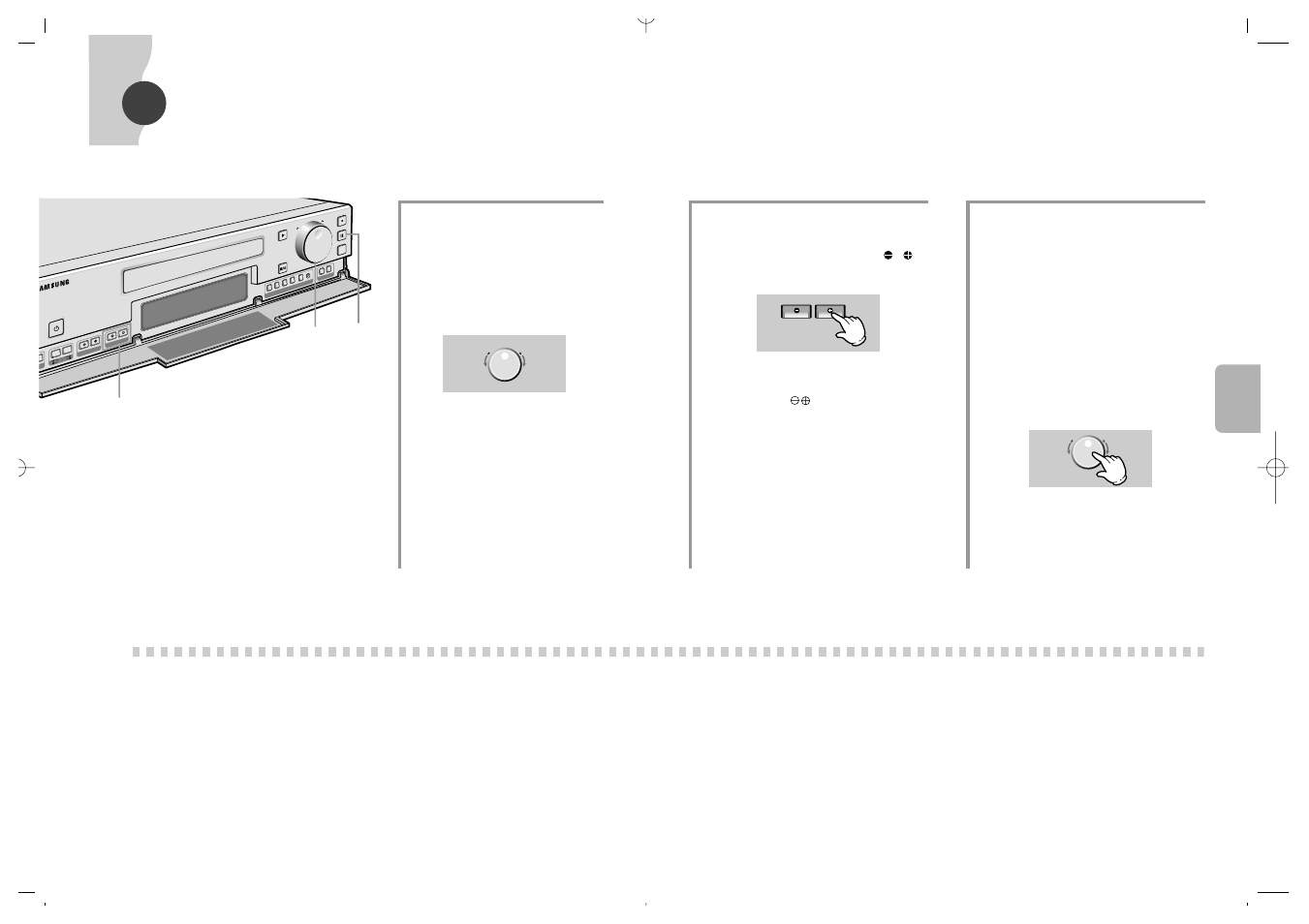 Riproduzioni varie, V-lock, Shift | Per sentire l’audio normale | Samsung SVR-24JP User Manual | Page 83 / 116