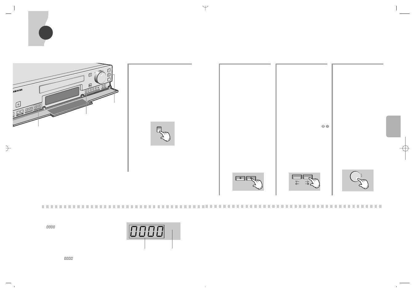 Riproduzioni varie (seguito), V-lock, Shift | Samsung SVR-24JP User Manual | Page 84 / 116