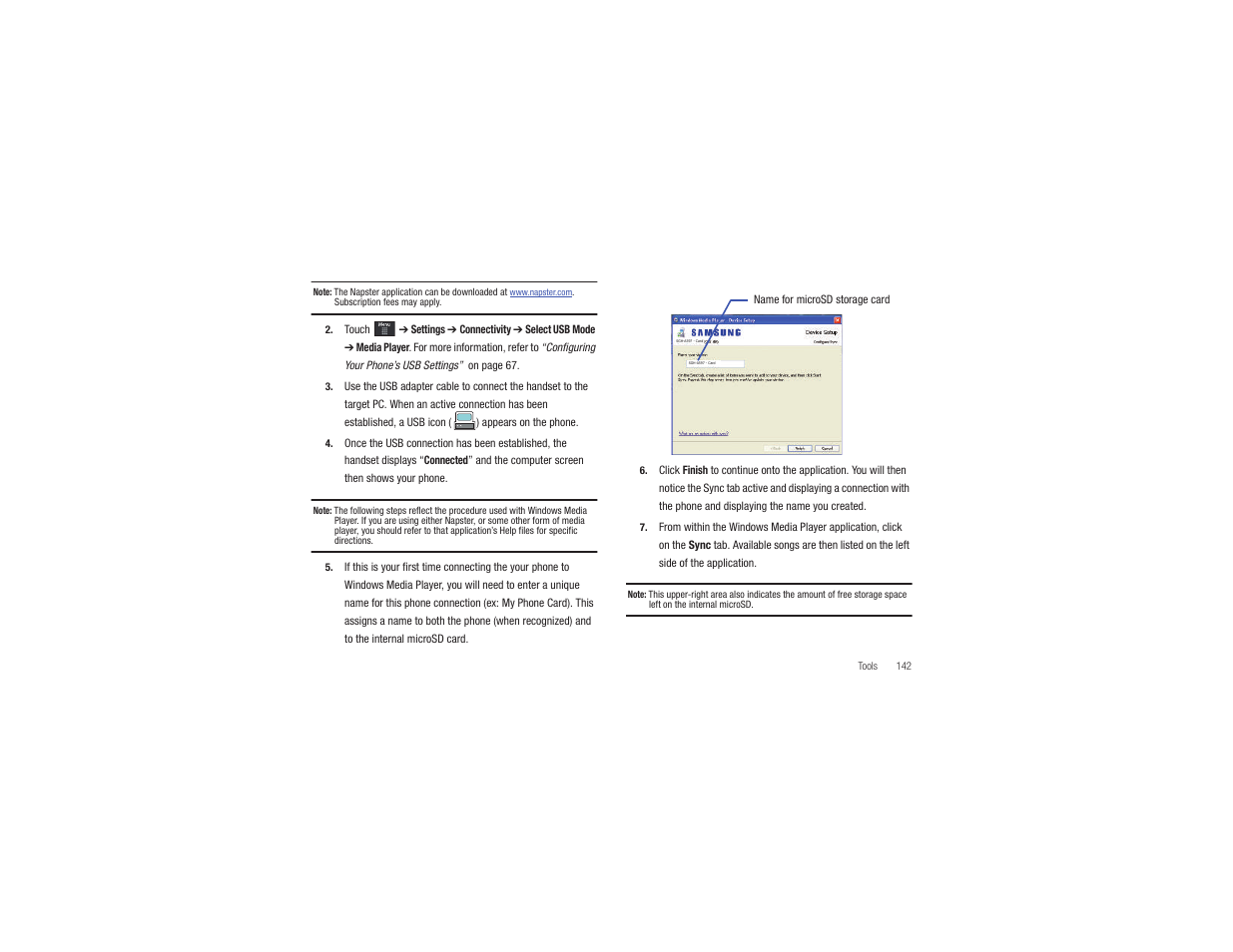 Samsung Eternity II SGH-A597 User Manual | Page 147 / 199