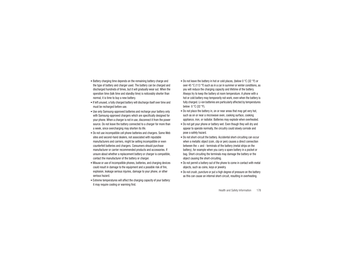 Samsung Eternity II SGH-A597 User Manual | Page 183 / 199