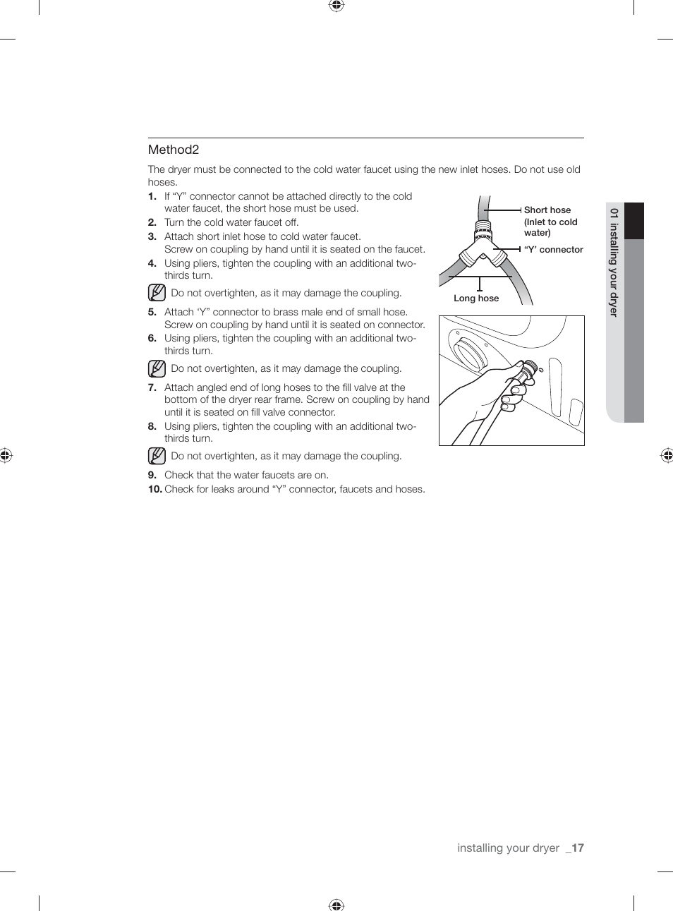 Samsung DV331AG User Manual | Page 17 / 40