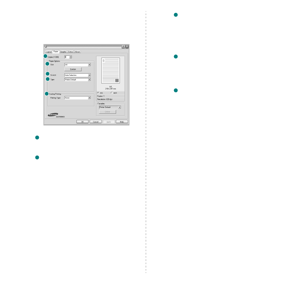 Paper tab | Samsung SCX-4200 User Manual | Page 64 / 93