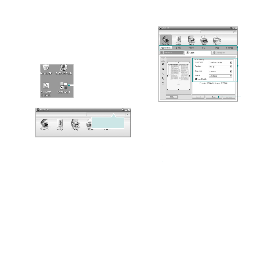 Using samsung smarthru | Samsung SCX-4200 User Manual | Page 76 / 93