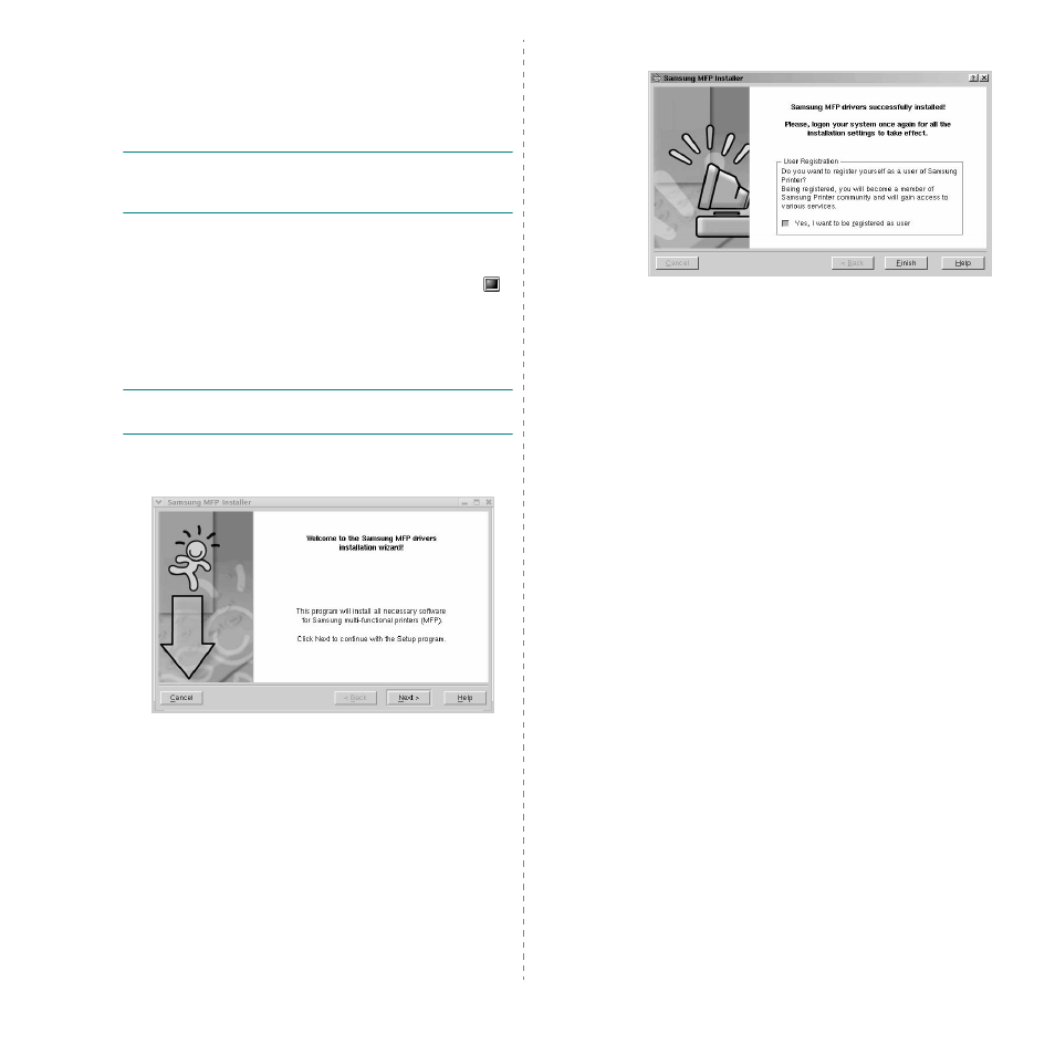 Installing the mfp driver | Samsung SCX-4200 User Manual | Page 79 / 93