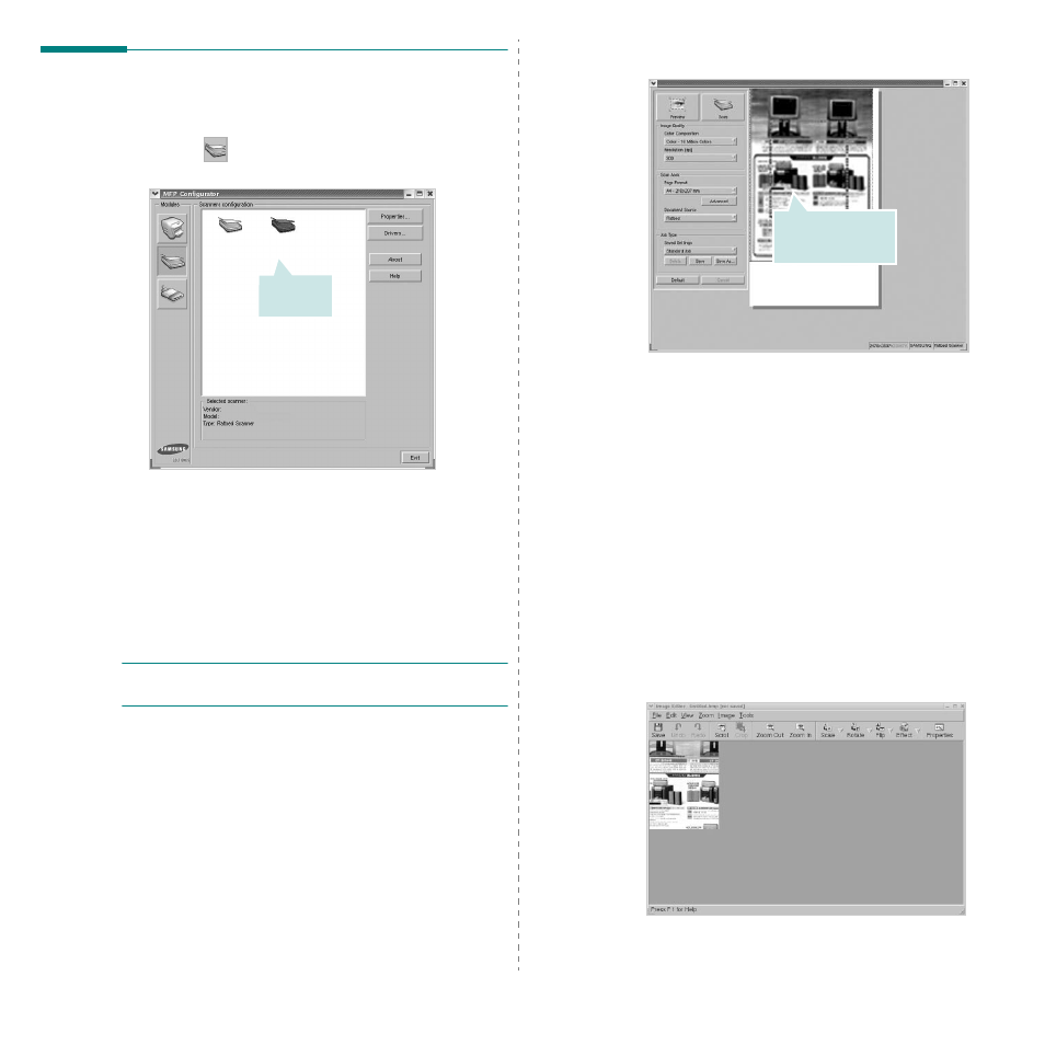 Scanning a document | Samsung SCX-4200 User Manual | Page 84 / 93