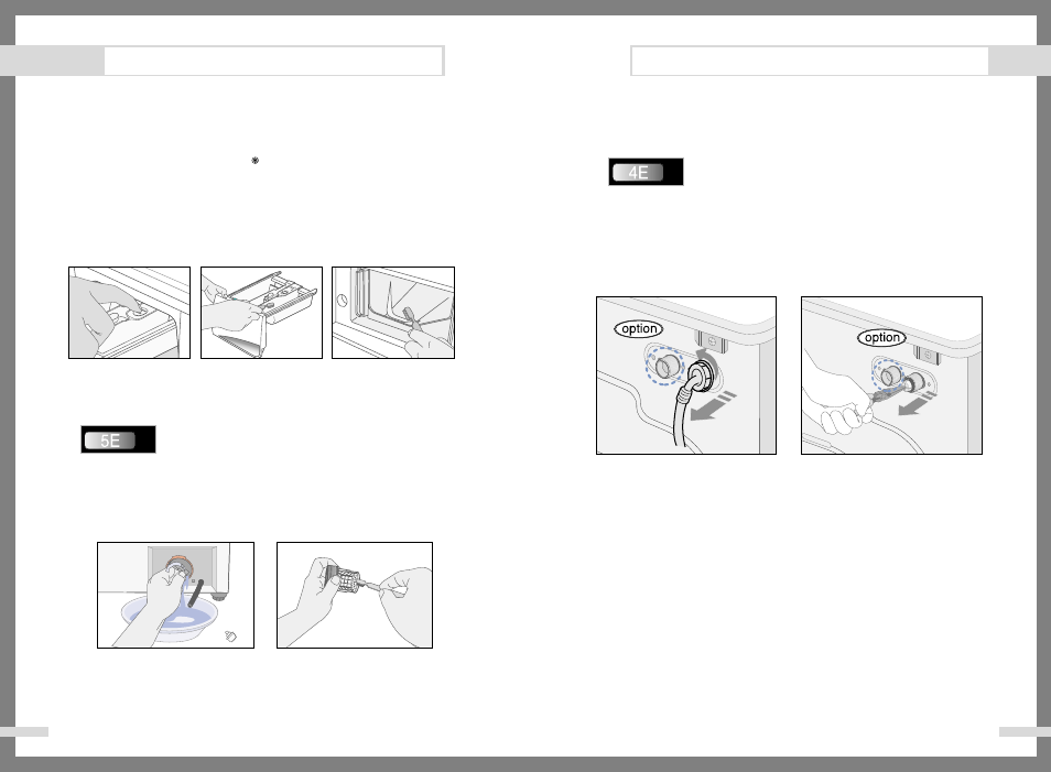 Maintaining the washing machine | Samsung Q1236(C/S/V) User Manual | Page 9 / 13