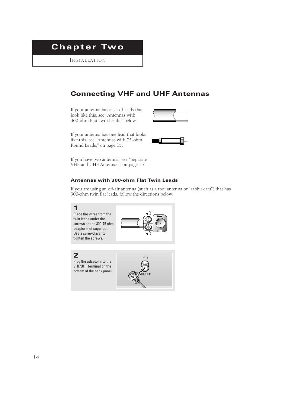 Samsung TXN3275HF/TXN2670WHF User Manual | Page 14 / 79