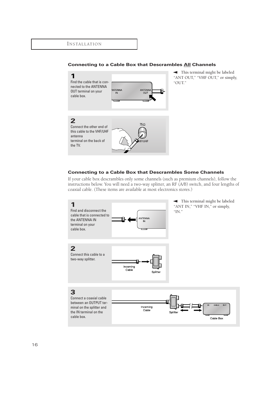 Samsung TXN3275HF/TXN2670WHF User Manual | Page 16 / 79