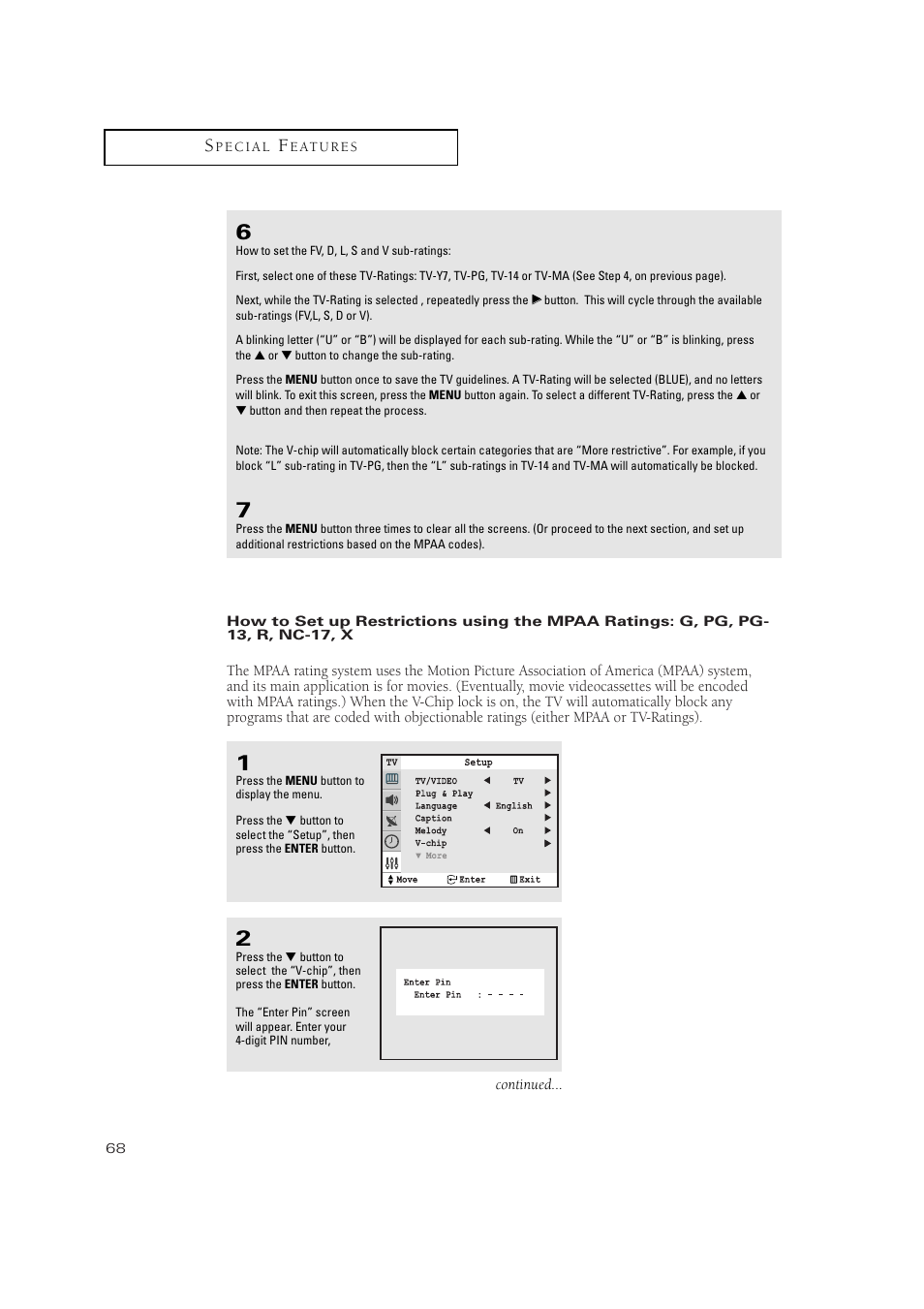 Samsung TXN3275HF/TXN2670WHF User Manual | Page 68 / 79