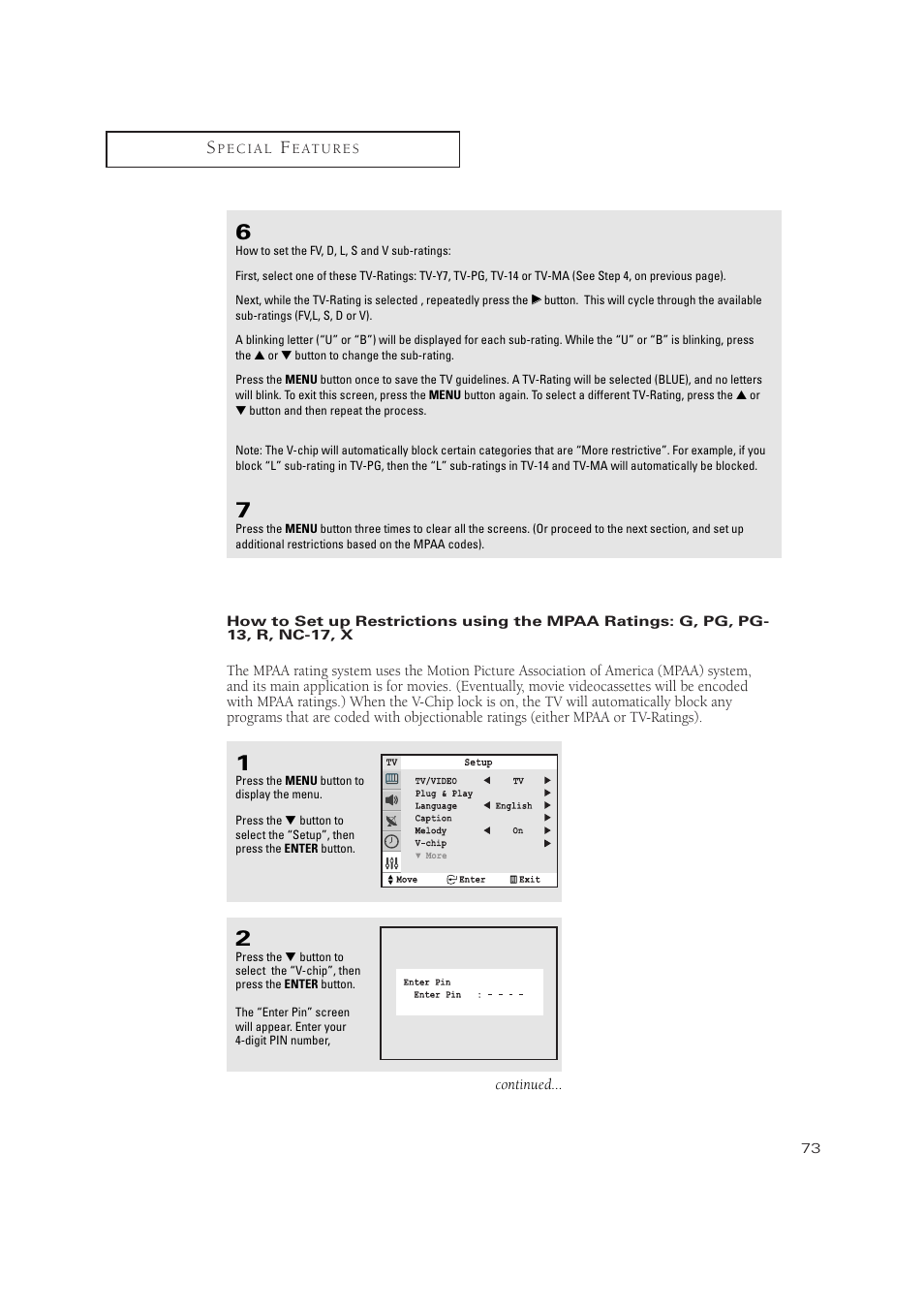 Samsung TXN3275HF/TXN2670WHF User Manual | Page 73 / 79