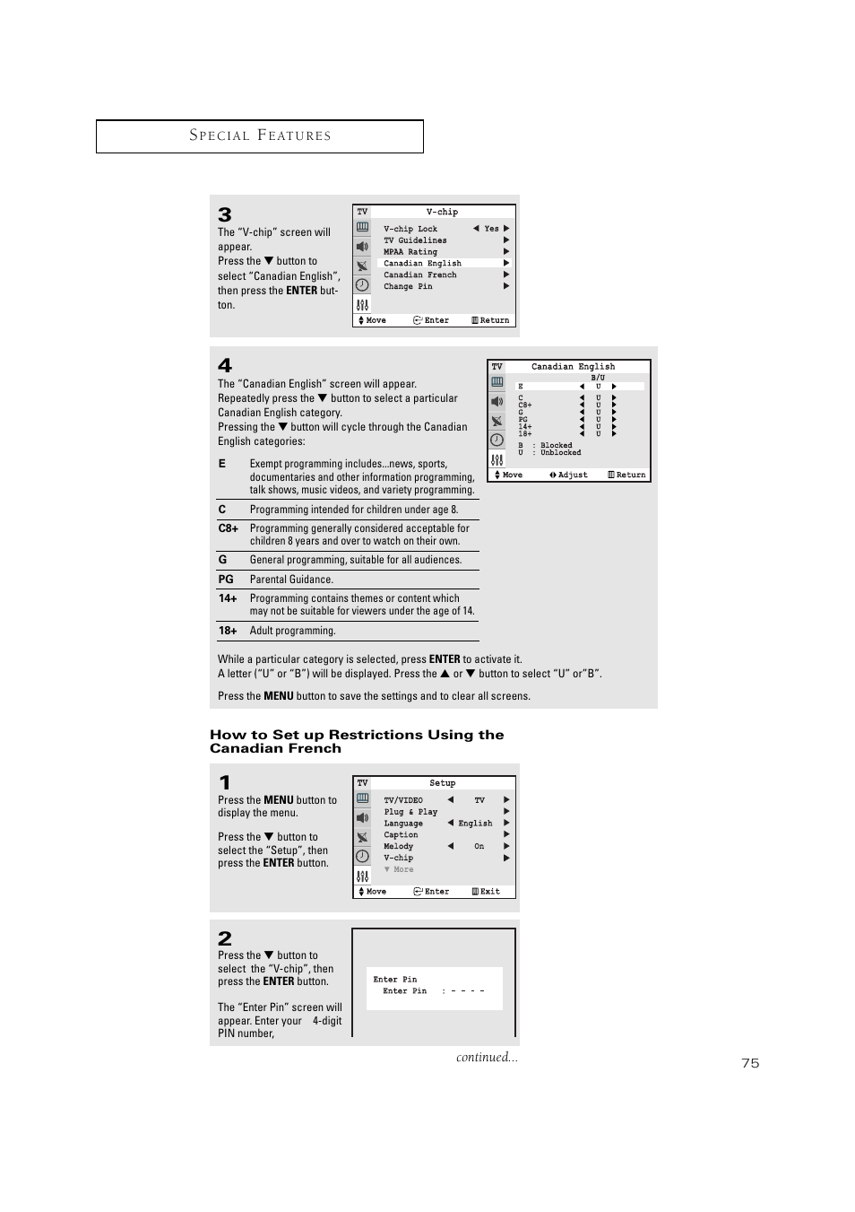 Samsung TXN3275HF/TXN2670WHF User Manual | Page 75 / 79