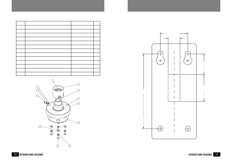 Mounting template | Samsung SPH-20W/P User Manual | Page 8 / 18