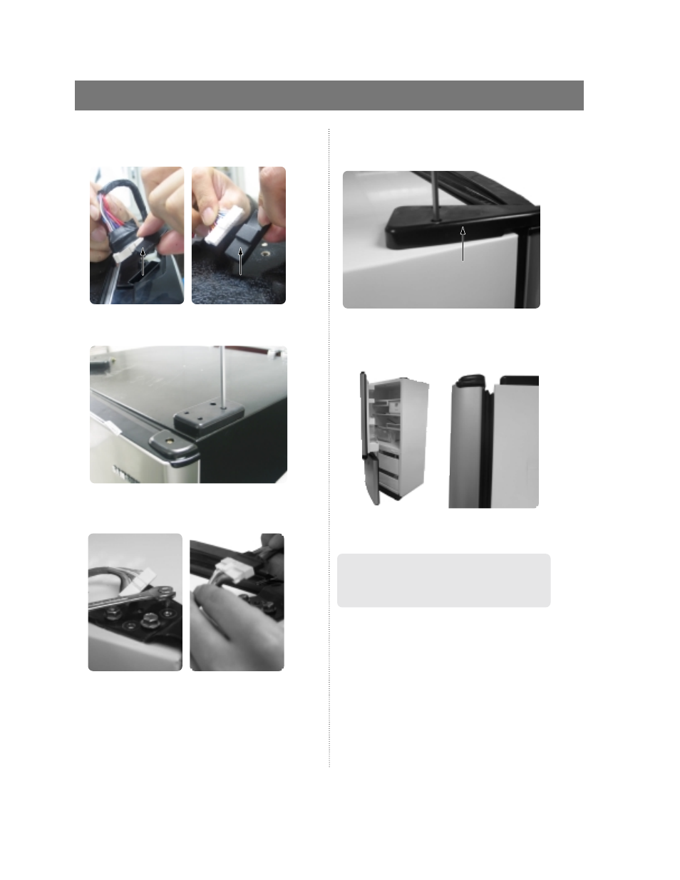 Reversing the door swing, Read these instructions completely and carefully | Samsung RB215BSSW User Manual | Page 18 / 24