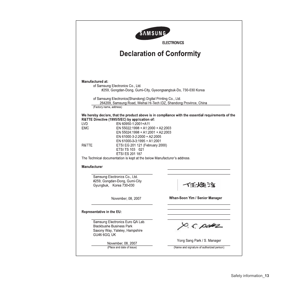 Samsung CLX-6200ND User Manual | Page 13 / 161