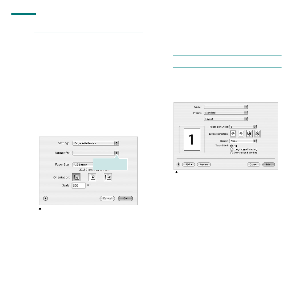 Printing, Printing a document, Changing printer settings | Printing a document changing printer settings | Samsung CLX-6200ND User Manual | Page 156 / 161