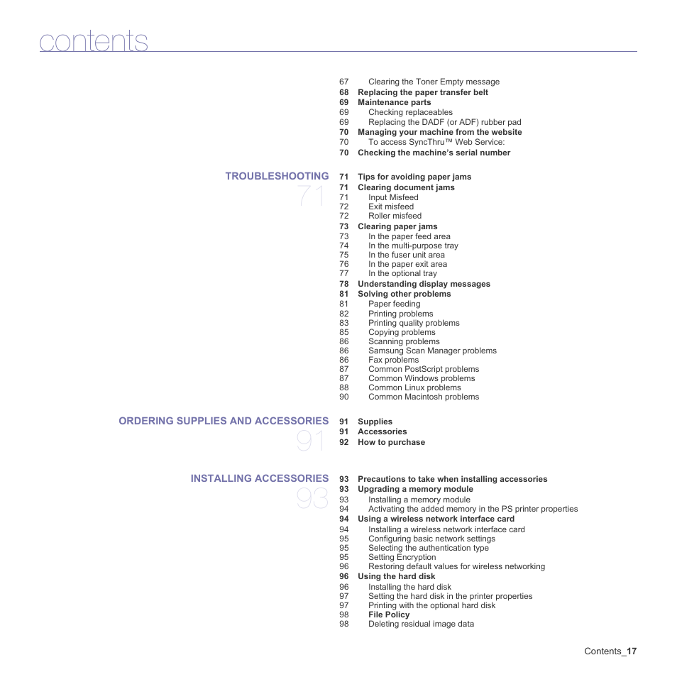 Samsung CLX-6200ND User Manual | Page 17 / 161