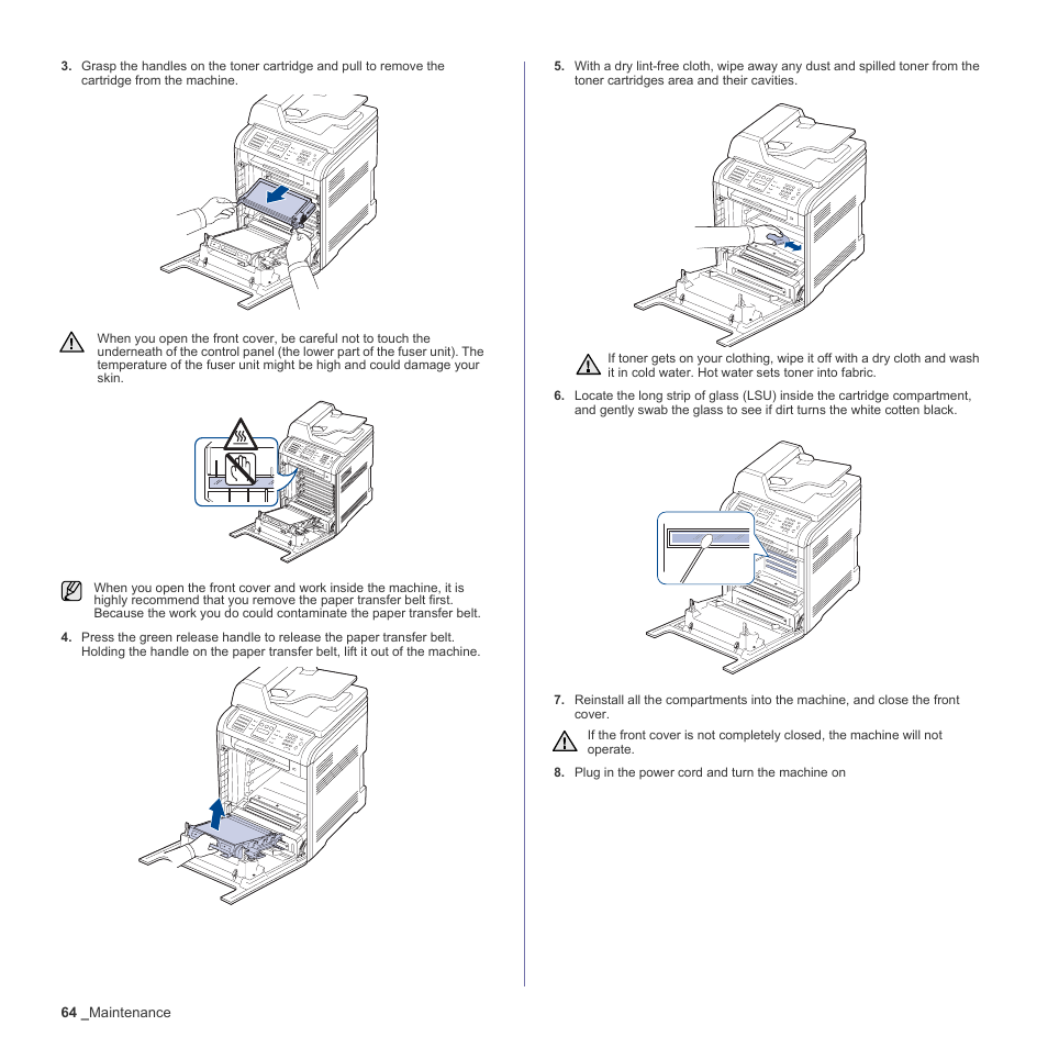 Samsung CLX-6200ND User Manual | Page 64 / 161