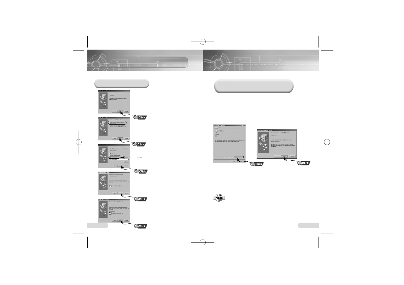 Manual installation of the usb driver | Samsung VY-H200 User Manual | Page 9 / 27