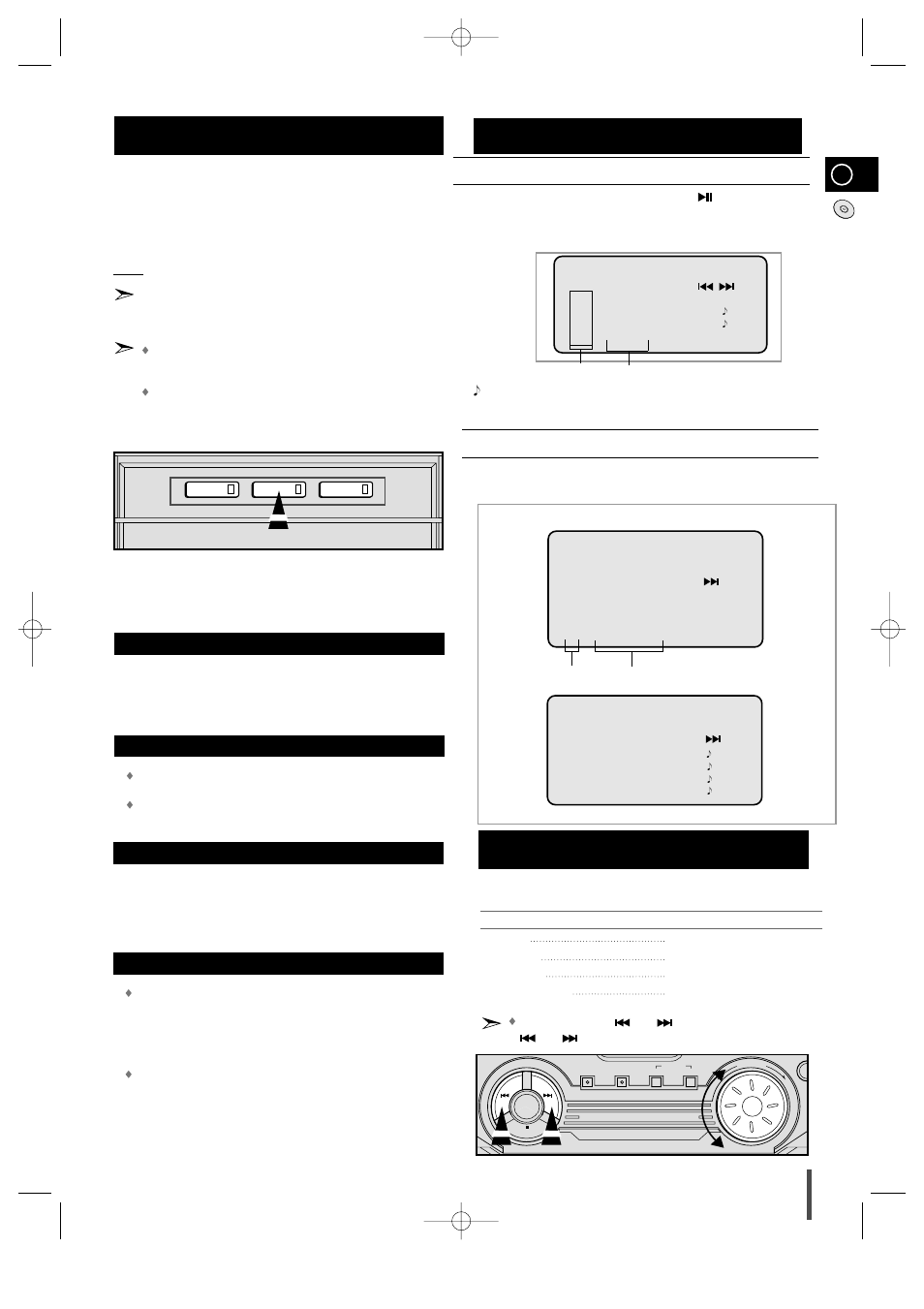 Selecting a cd in the disc changer, Mp3-cd playback, Selecting a track | What is mp3, File compatibility, How many mp3 files can a cd-r or cd-rw disc record, Regarding the playback of cd-r/rw | Samsung AH68-00939B User Manual | Page 13 / 29