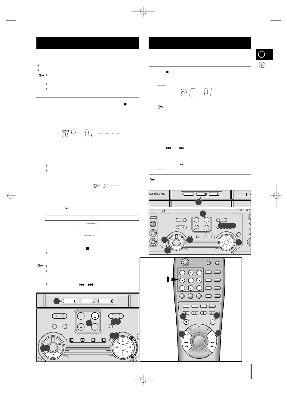 Programming the order of playback, Checking or changing programmed tracks, Min max | You can decide | Samsung AH68-00939B User Manual | Page 15 / 29