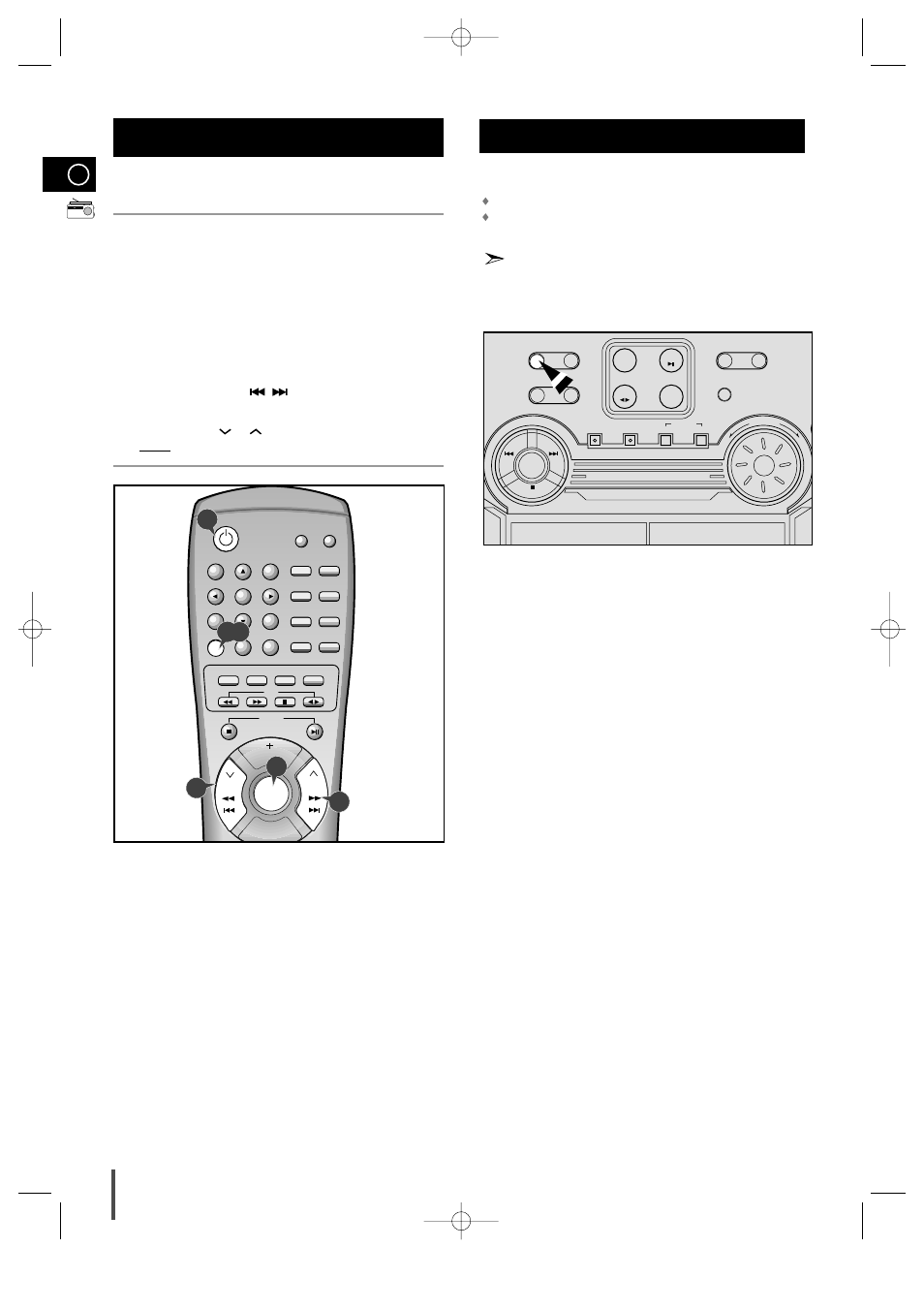 Selecting a stored station, Improving radio reception | Samsung AH68-00939B User Manual | Page 20 / 29