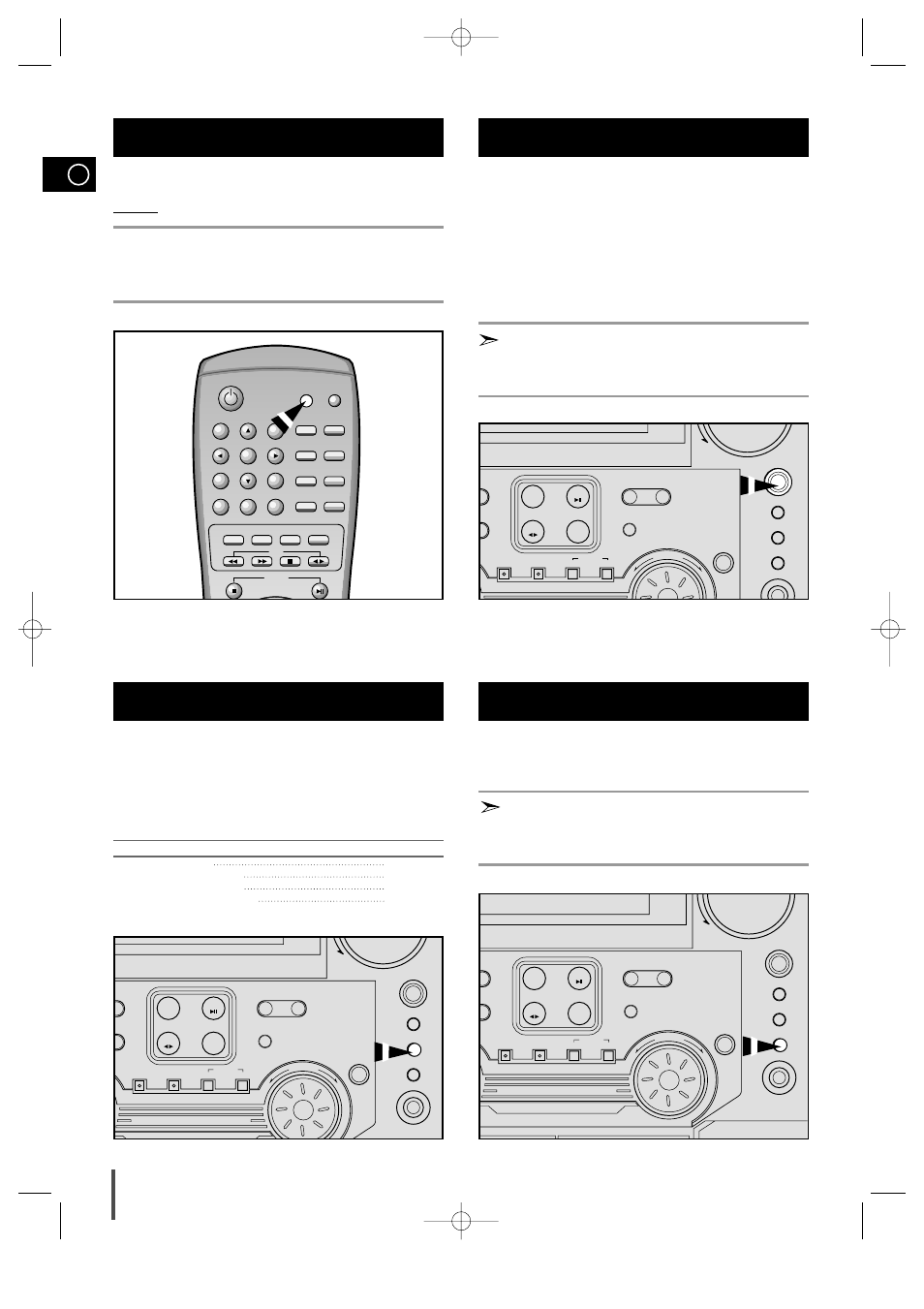 Mute function, Selecting an equalizer preset, Power sound/surround function | D.s.p function, Mute function power sound/surround function, Selecting an equalizer preset 2 1 | Samsung AH68-00939B User Manual | Page 24 / 29