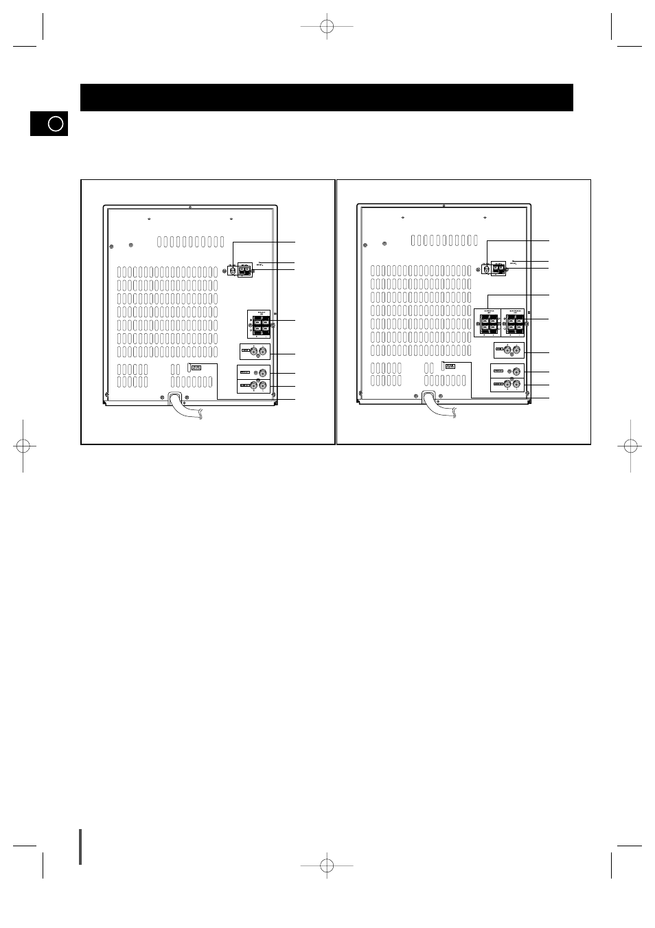 Rear panel view, Max-vl65) (max-vl69) | Samsung AH68-00939B User Manual | Page 6 / 29