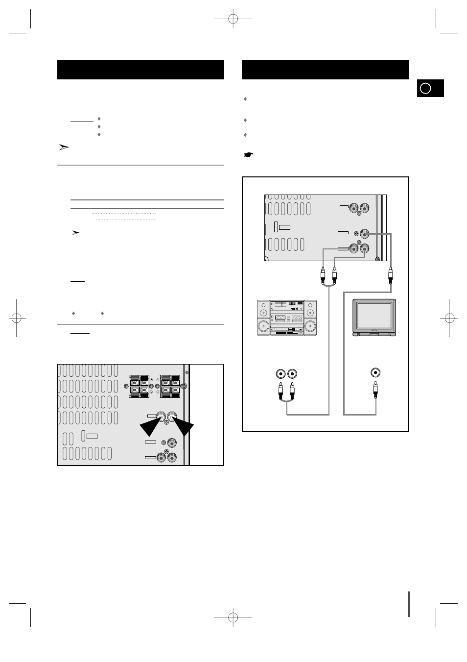 Connecting to an external source, Connecting to the equipment | Samsung AH68-00939B User Manual | Page 9 / 29