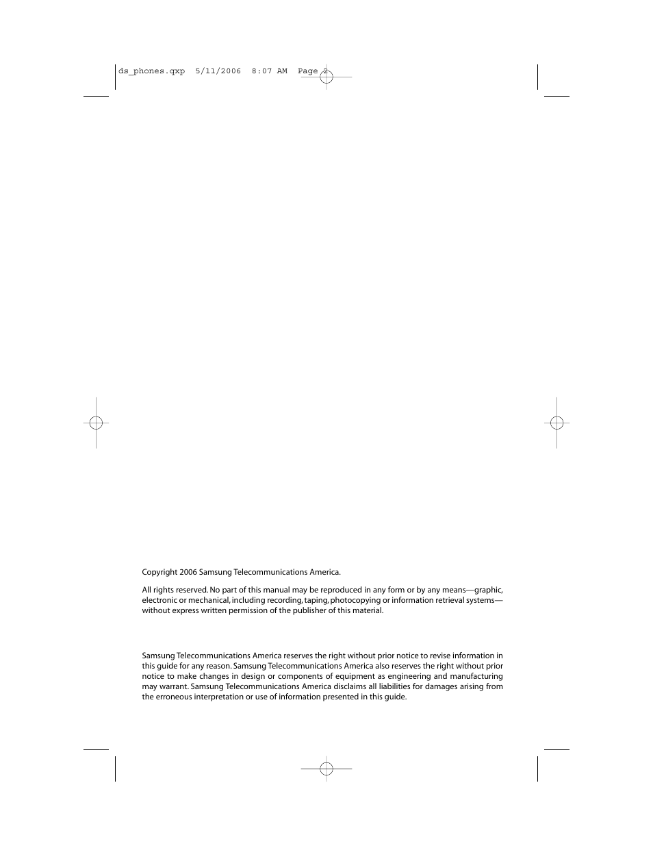 Samsung DS-5000 User Manual | Page 3 / 88
