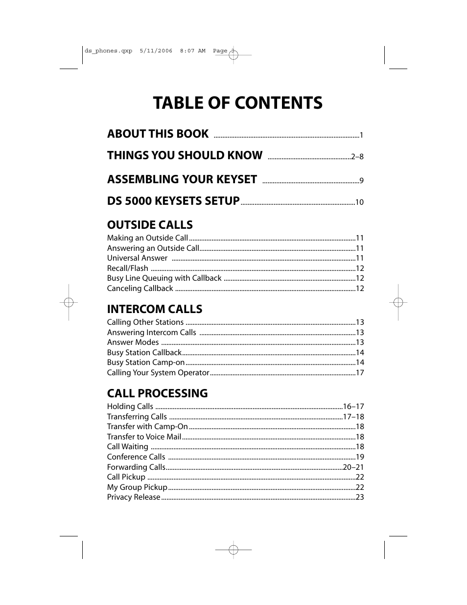 Samsung DS-5000 User Manual | Page 4 / 88