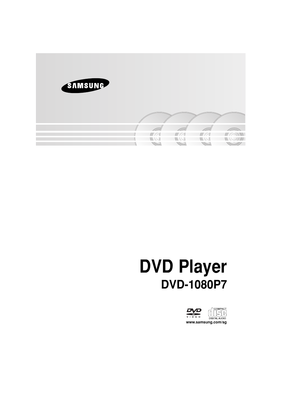 Samsung 1080P7 User Manual | 36 pages