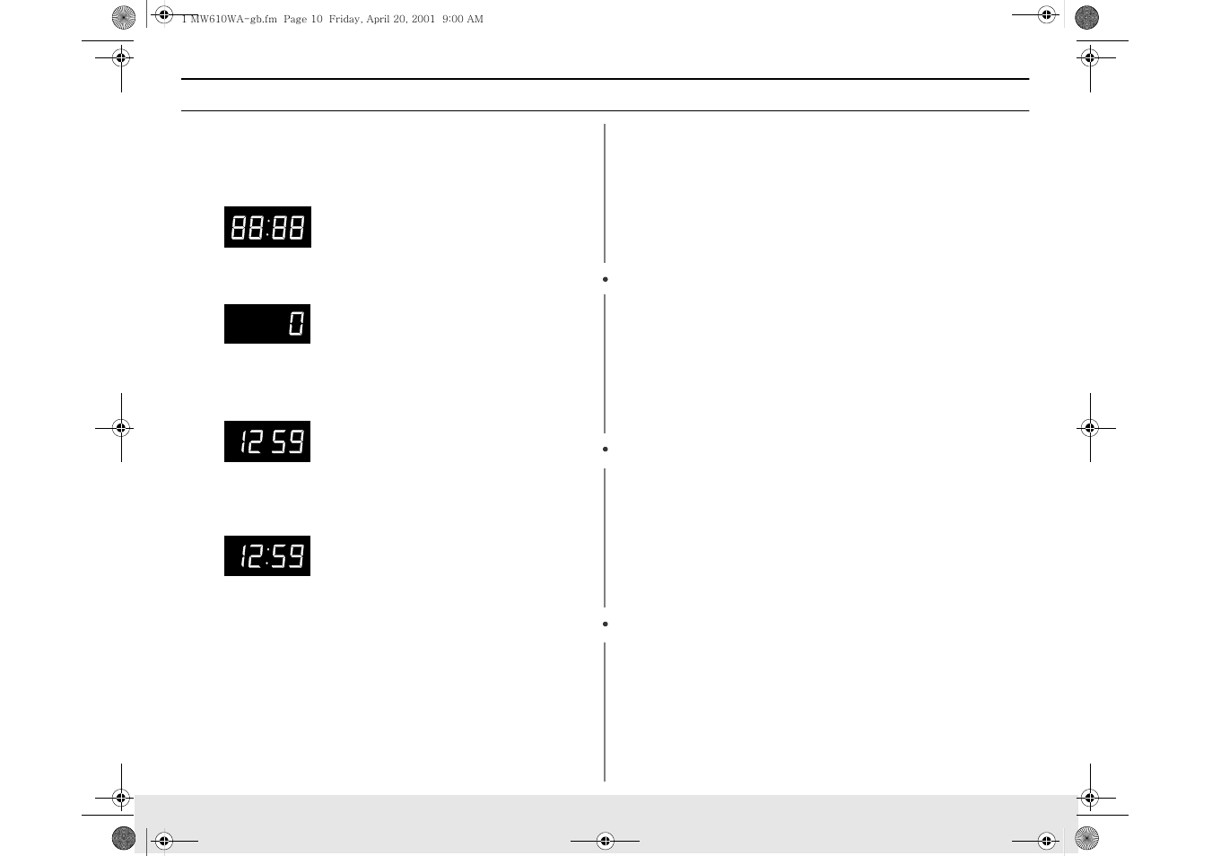 Operation guide | Samsung DE68-01685A User Manual | Page 10 / 26