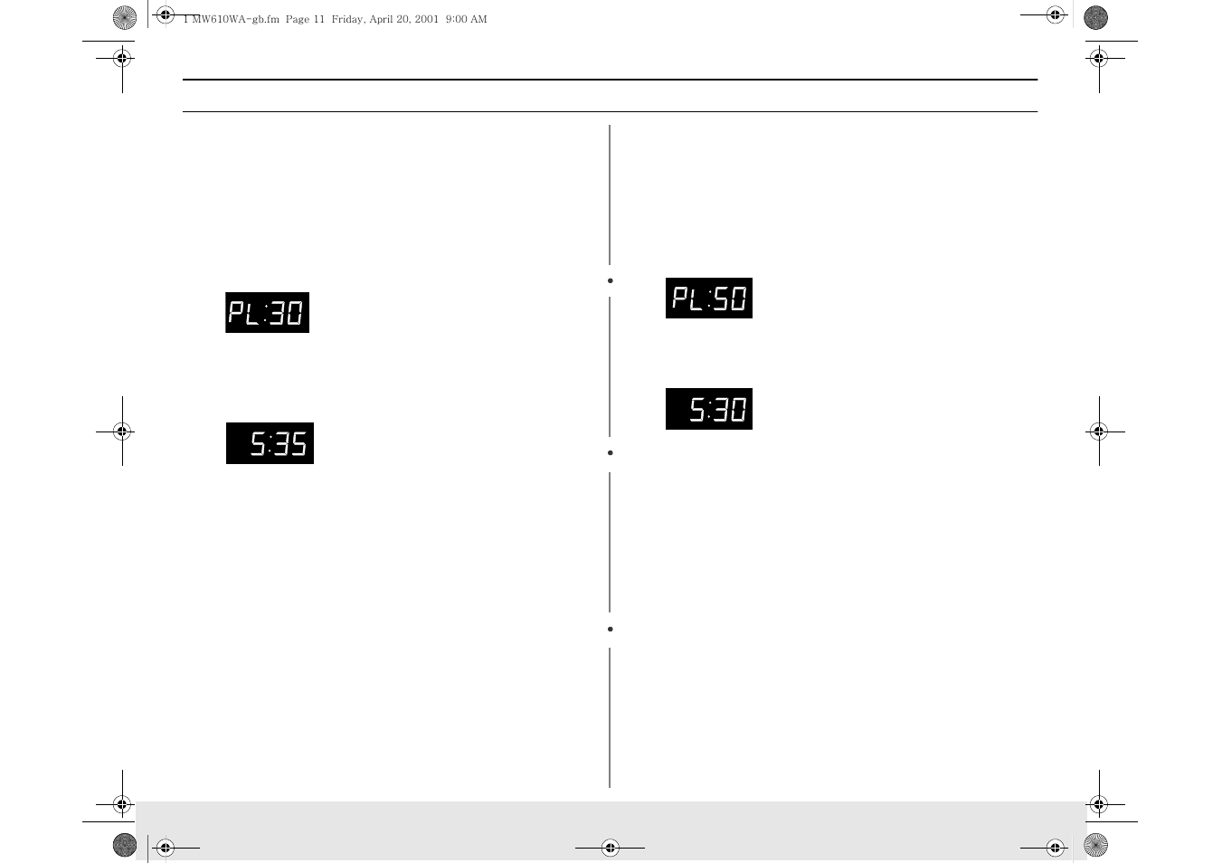 Operation guide | Samsung DE68-01685A User Manual | Page 11 / 26